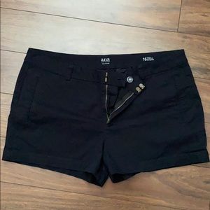 A.n.a twill shorts
